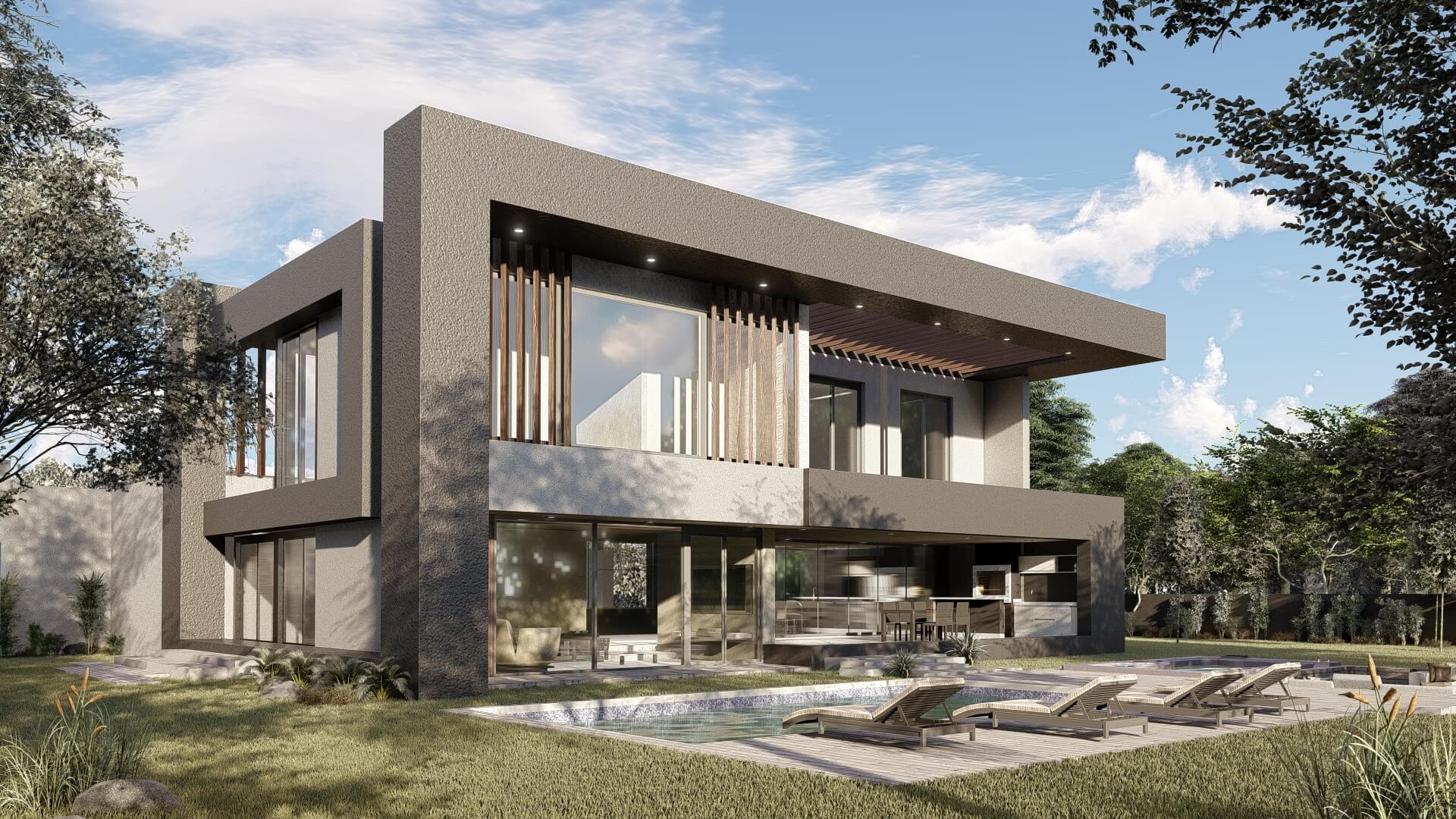 Modelo de casa Luxury